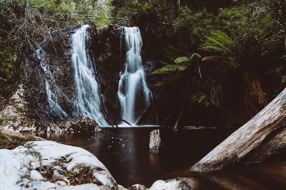 Tasmania Itinerary 34 L Hogarth Falls | Strahan Tasmania