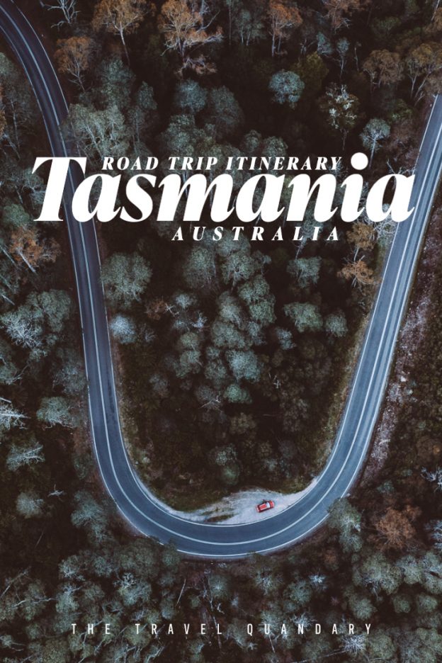 Tasmania Road Trip Itinerary Pinterest 2 Pin Photo | The best Tasmania road trip itinerary